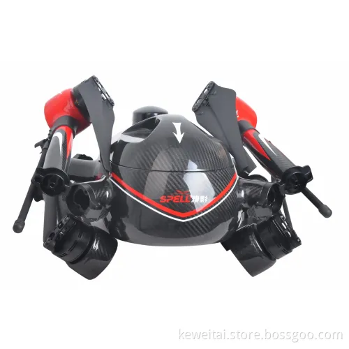 Foldable 4K surveillance Quadcopter with 50minutes Long Flight Time